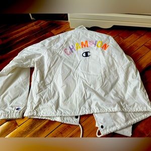 Champion cropped windbreaker